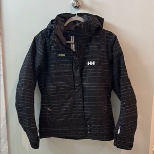 Helly Hansen Black Jacket with Hood